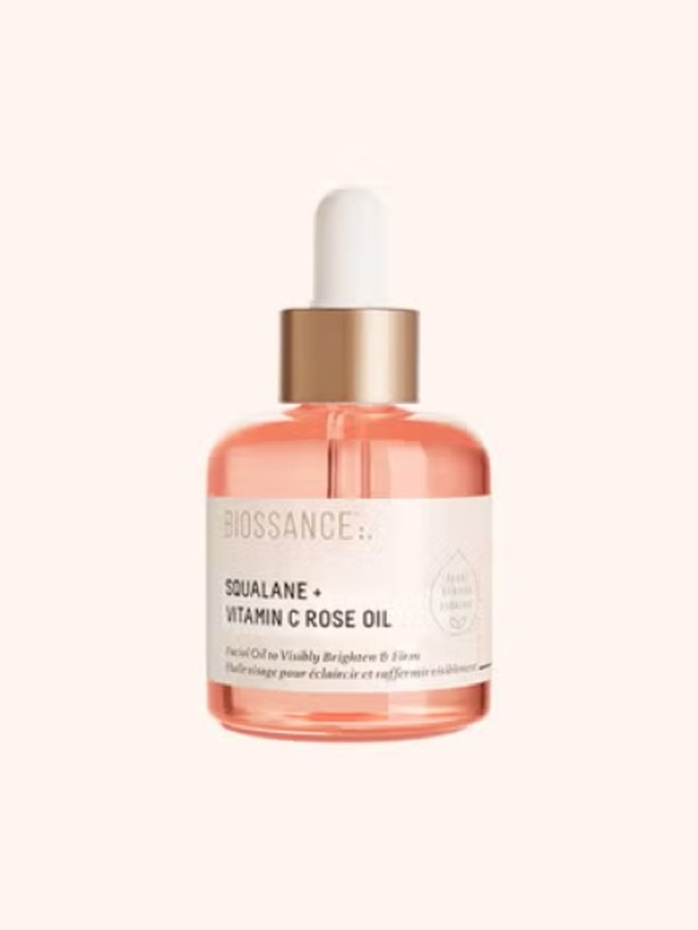 Biossance Squalane + Vitamin C Rose Oil  NWT originally $74
